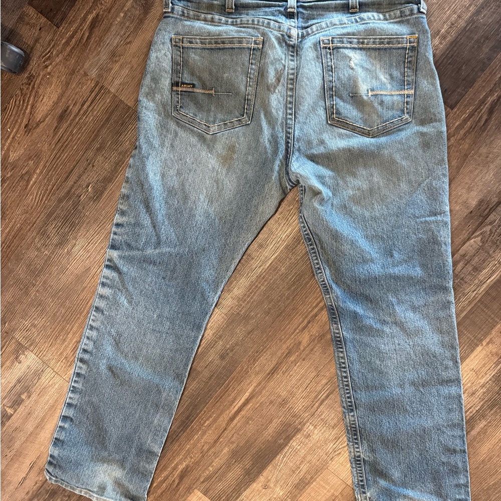 Ariat Light Blue Straight Men's Jeans